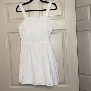 White dress size L